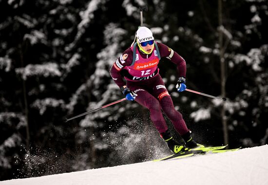 Russia Biathlon Commonwealth Cup Women Pursuit