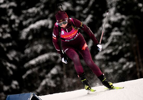 Russia Biathlon Commonwealth Cup Women Pursuit