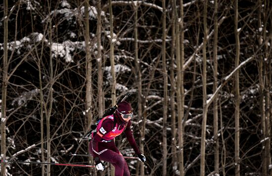 Russia Biathlon Commonwealth Cup Women Pursuit