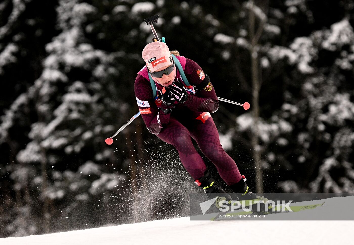 Russia Biathlon Commonwealth Cup Women Pursuit