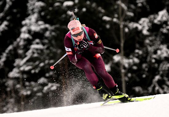 Russia Biathlon Commonwealth Cup Women Pursuit