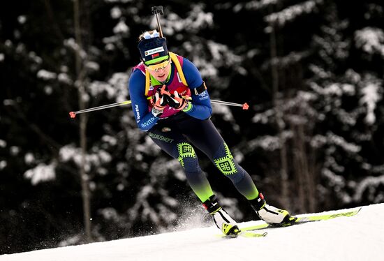 Russia Biathlon Commonwealth Cup Women Pursuit