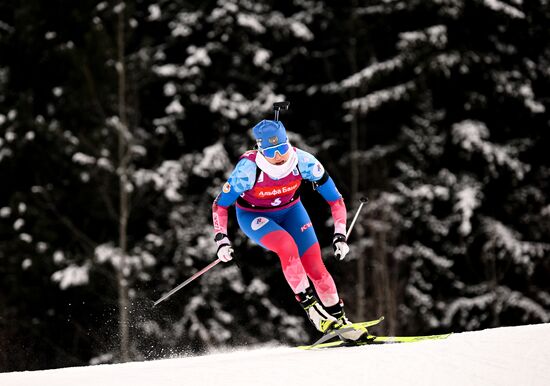 Russia Biathlon Commonwealth Cup Women Pursuit