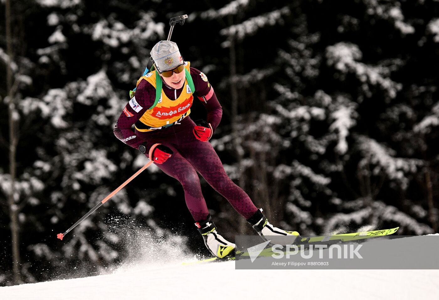 Russia Biathlon Commonwealth Cup Women Pursuit