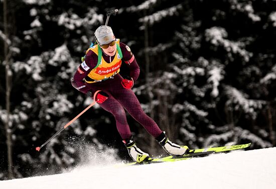 Russia Biathlon Commonwealth Cup Women Pursuit