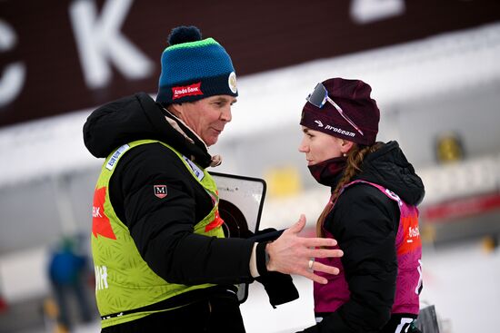 Russia Biathlon Commonwealth Cup Women Pursuit