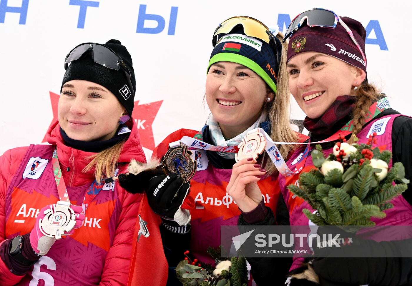 Russia Biathlon Commonwealth Cup Women Pursuit