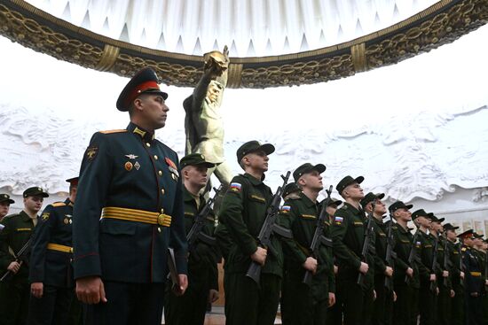 Russia Preobrazhensky Regiment Oath Taking