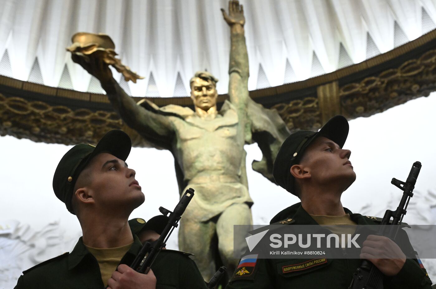 Russia Preobrazhensky Regiment Oath Taking