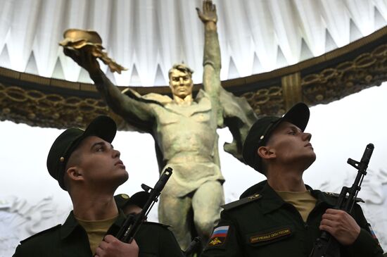 Russia Preobrazhensky Regiment Oath Taking