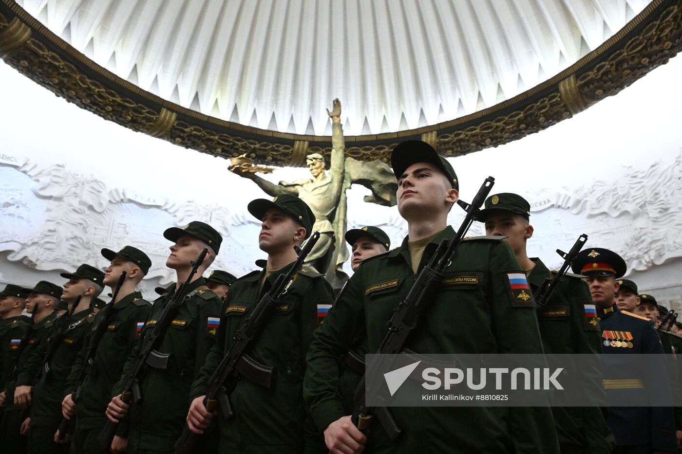 Russia Preobrazhensky Regiment Oath Taking