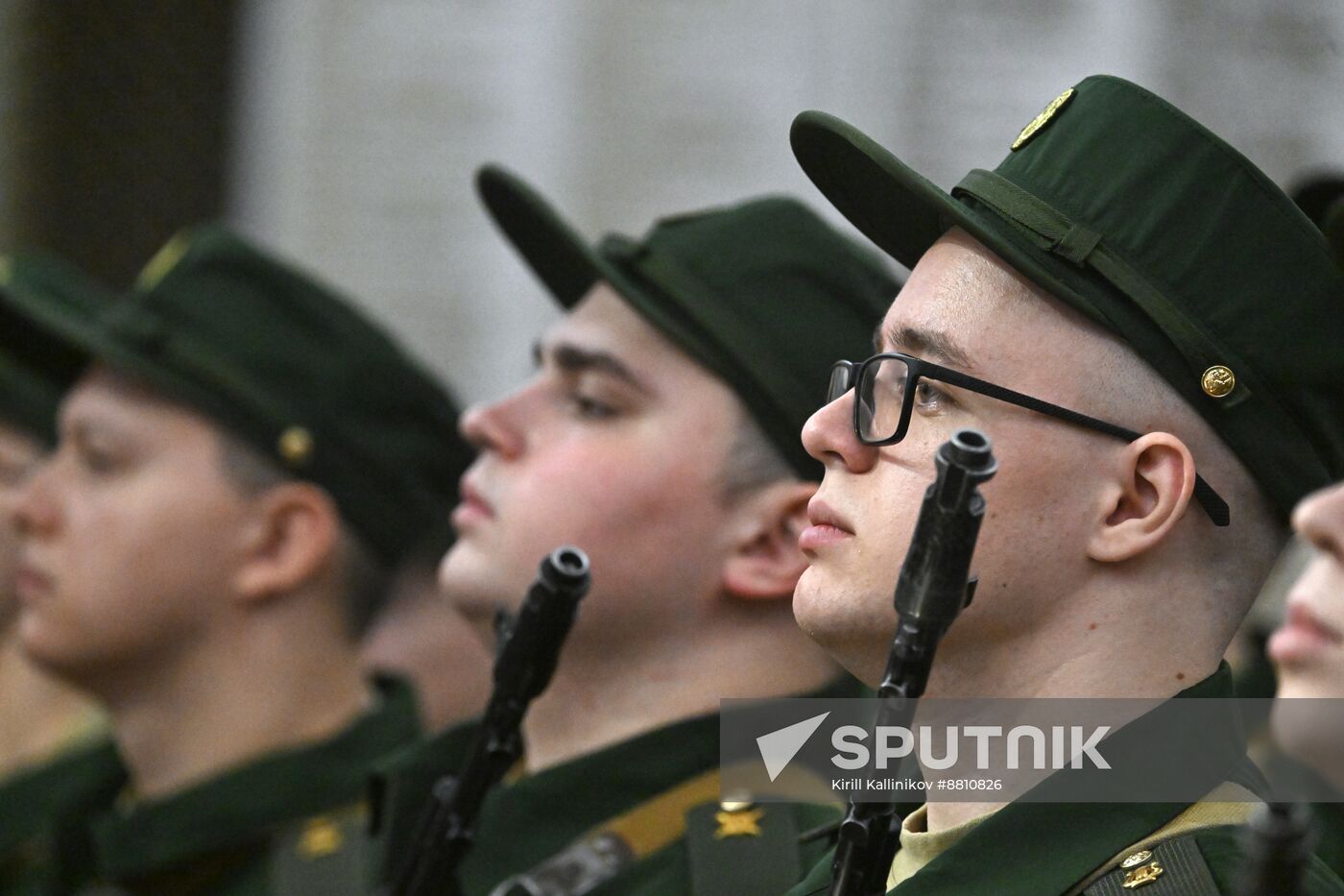 Russia Preobrazhensky Regiment Oath Taking