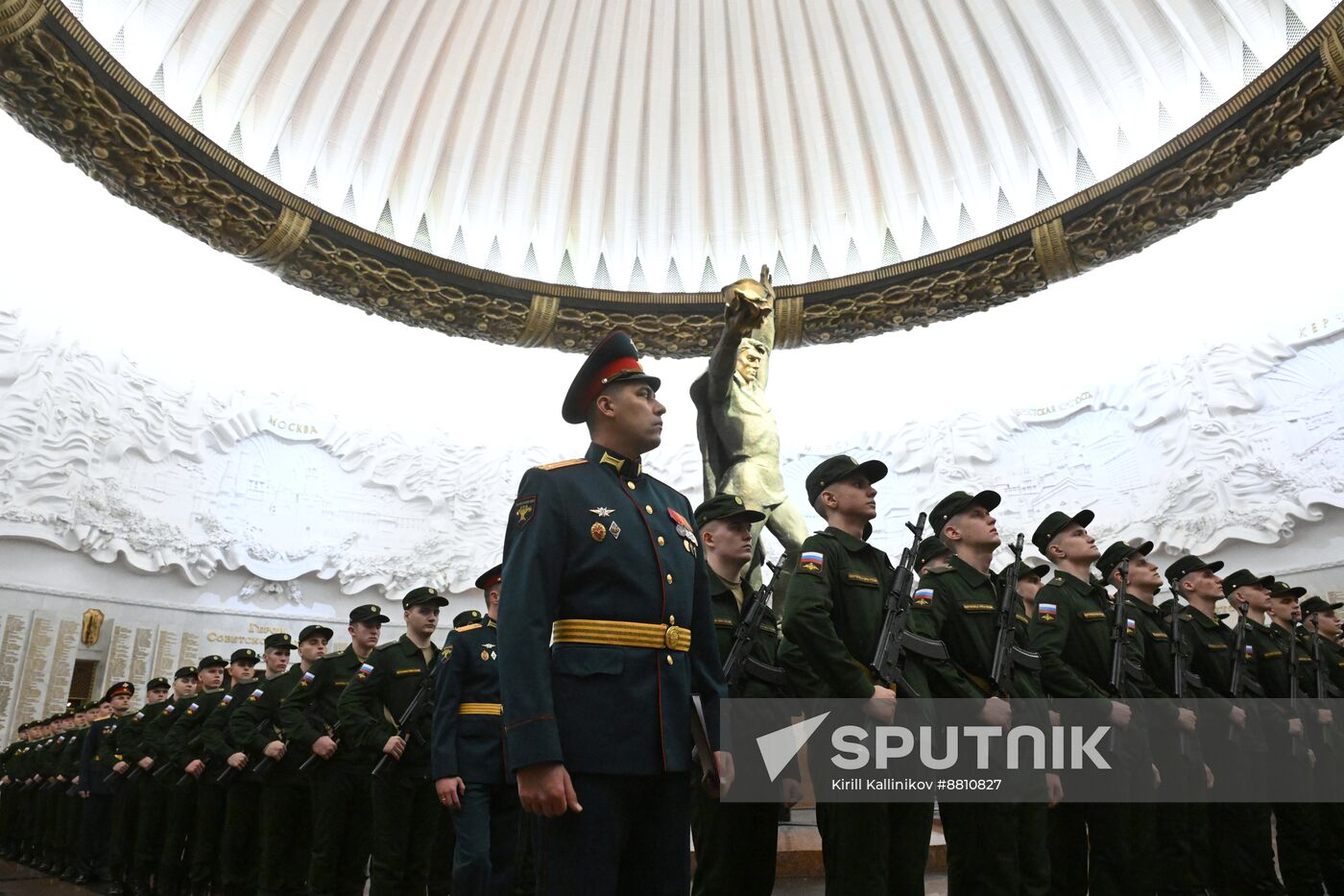 Russia Preobrazhensky Regiment Oath Taking