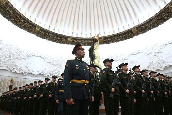 Russia Preobrazhensky Regiment Oath Taking