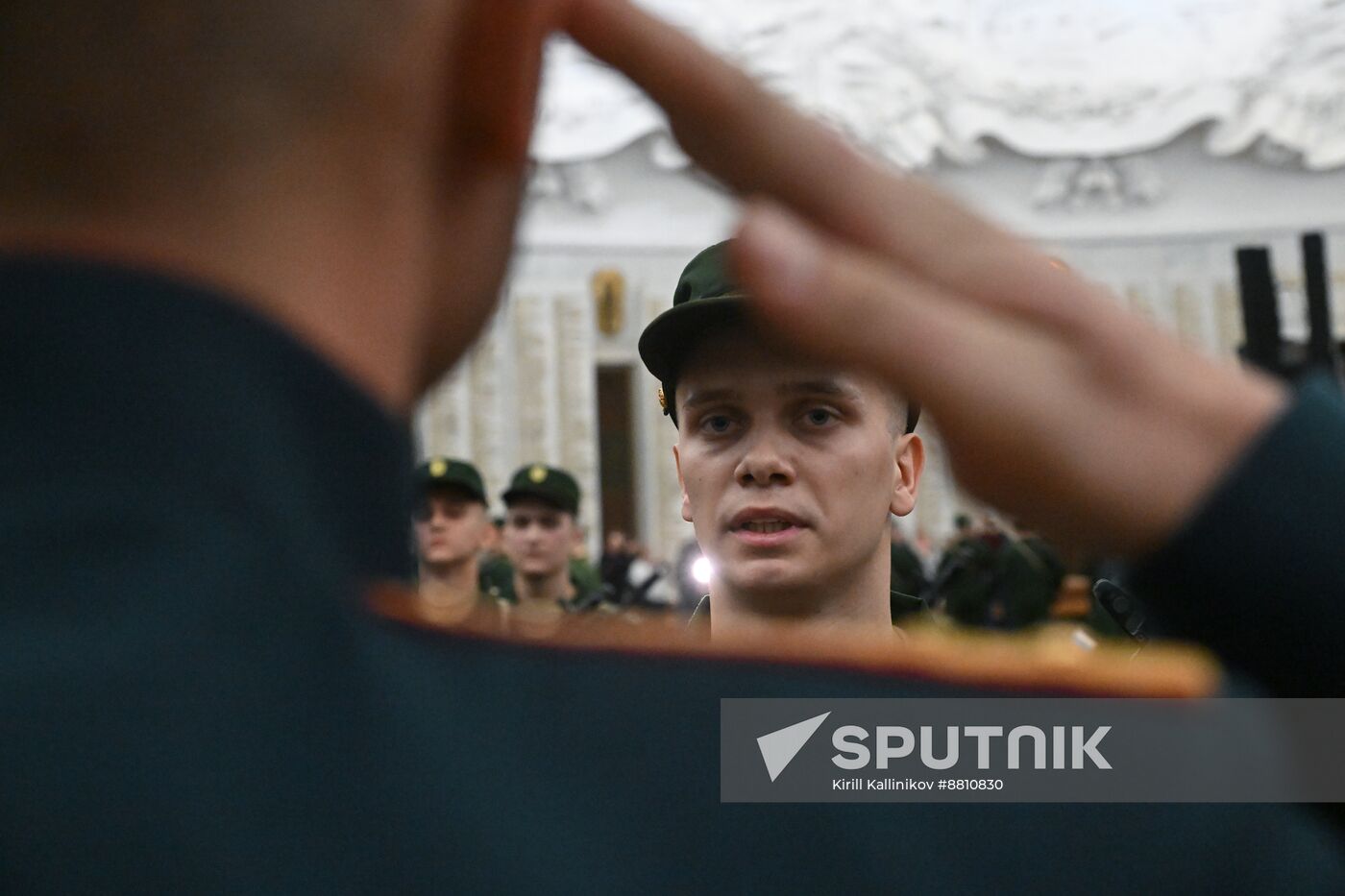 Russia Preobrazhensky Regiment Oath Taking