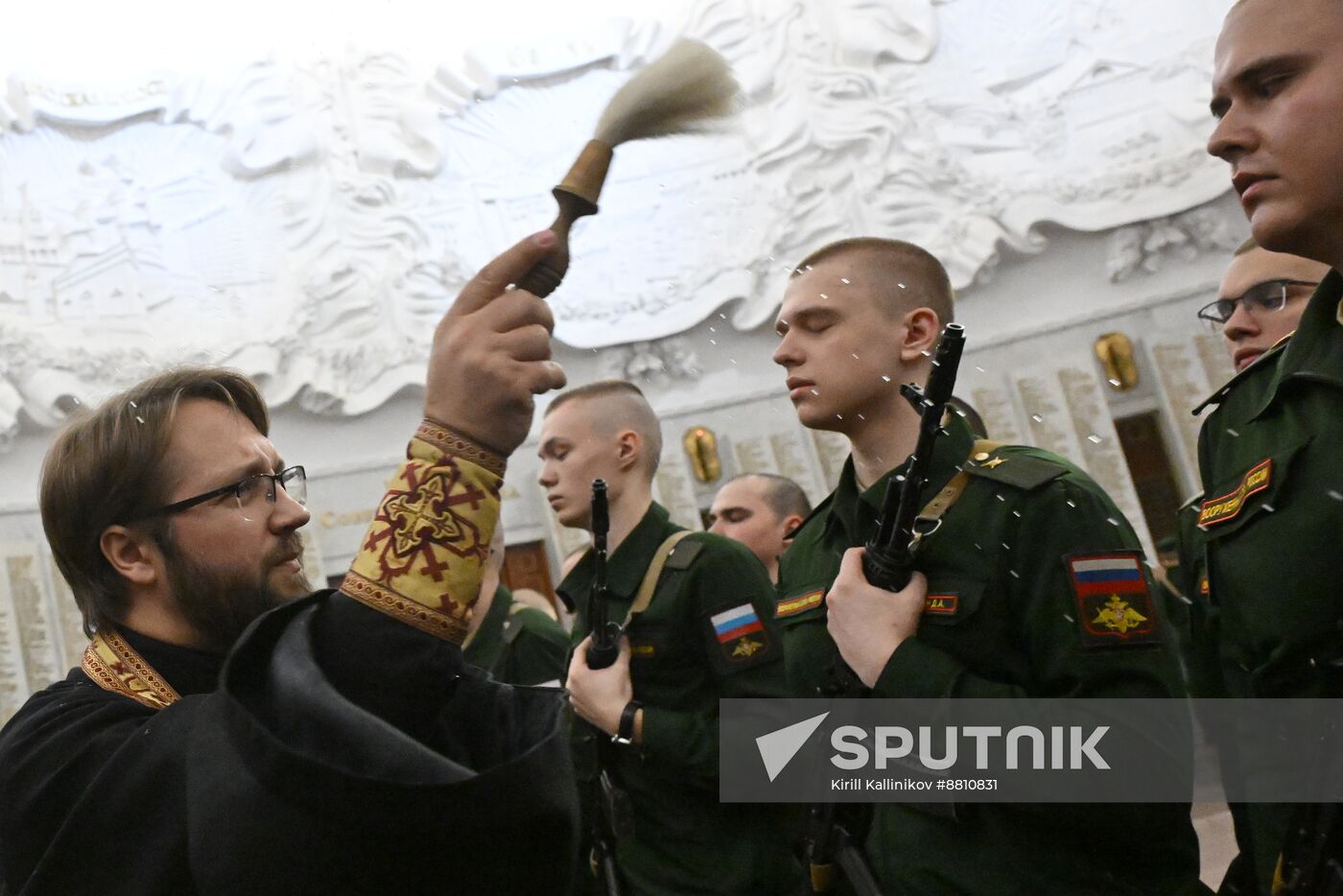 Russia Preobrazhensky Regiment Oath Taking