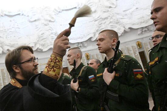 Russia Preobrazhensky Regiment Oath Taking