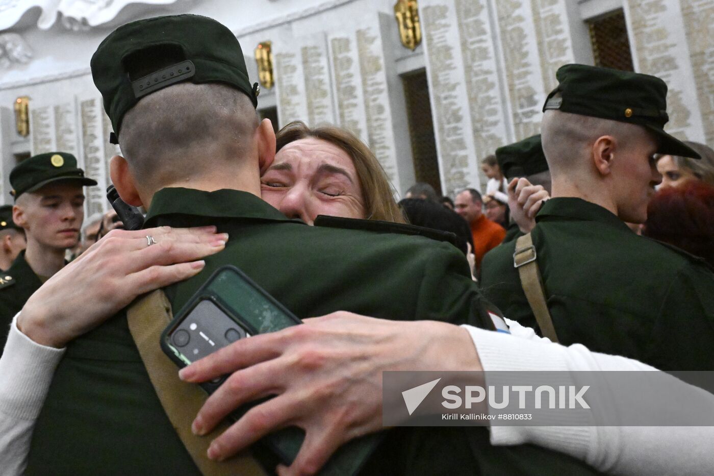 Russia Preobrazhensky Regiment Oath Taking
