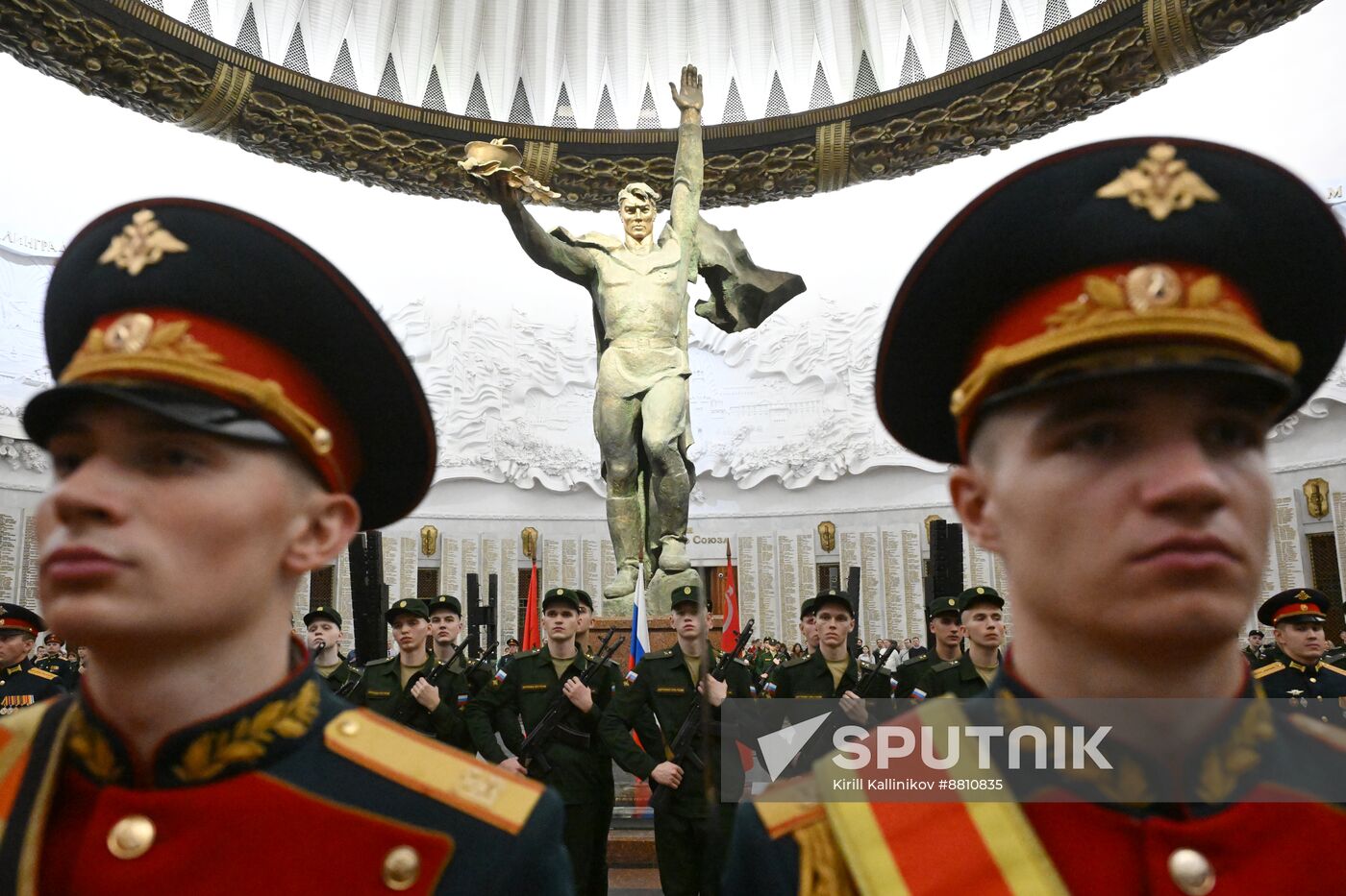 Russia Preobrazhensky Regiment Oath Taking