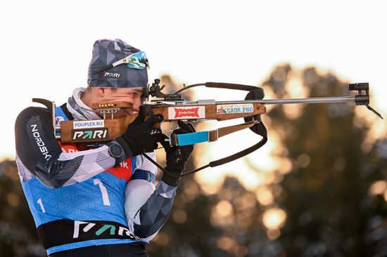 Russia Biathlon Commonwealth Cup Men Pursuit