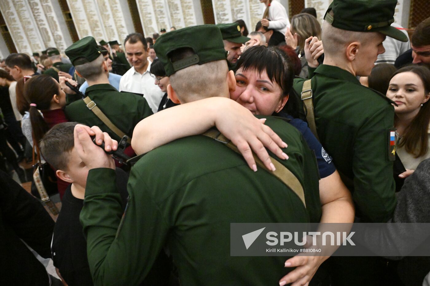 Russia Preobrazhensky Regiment Oath Taking