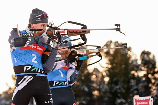 Russia Biathlon Commonwealth Cup Men Pursuit