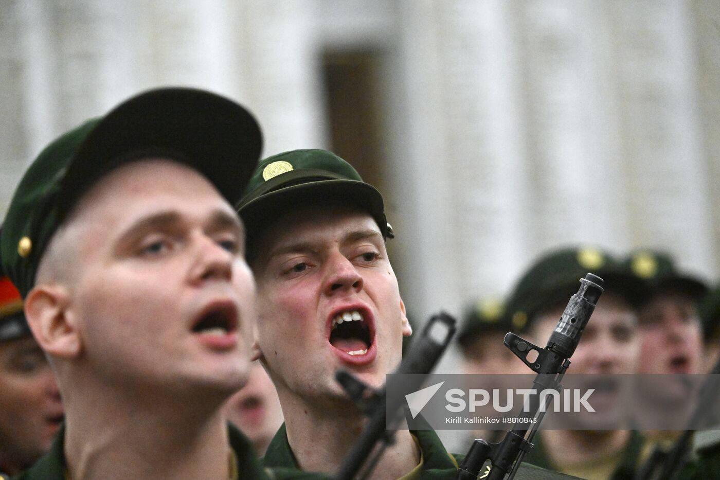 Russia Preobrazhensky Regiment Oath Taking