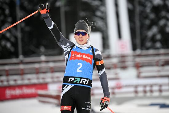 Russia Biathlon Commonwealth Cup Men Pursuit