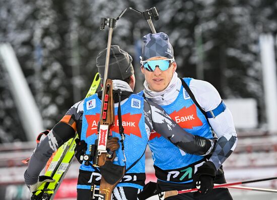 Russia Biathlon Commonwealth Cup Men Pursuit