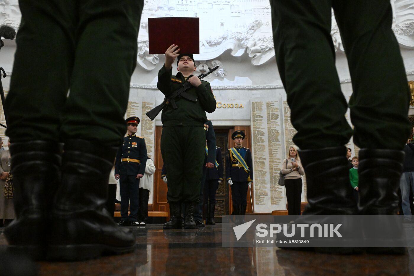 Russia Preobrazhensky Regiment Oath Taking