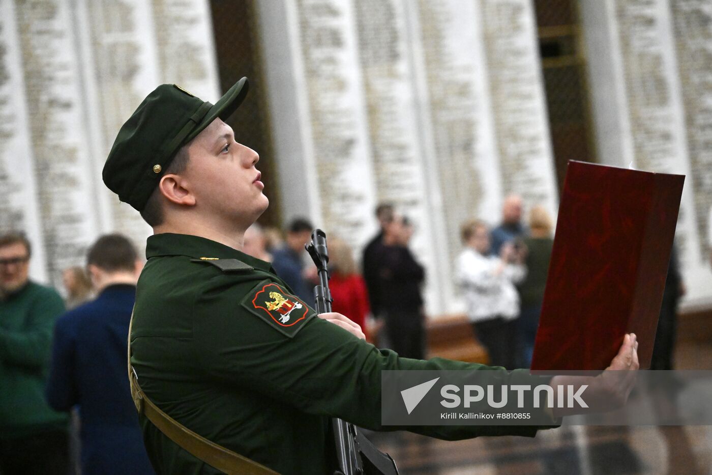 Russia Preobrazhensky Regiment Oath Taking