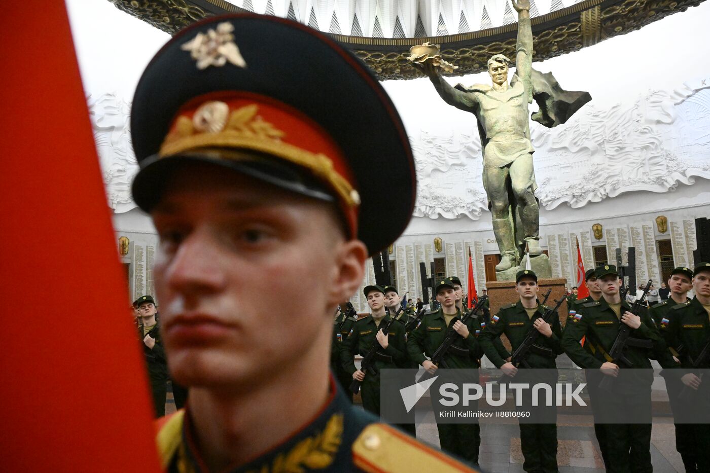 Russia Preobrazhensky Regiment Oath Taking