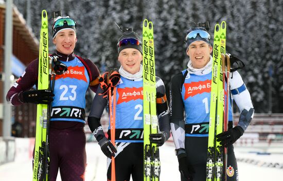 Russia Biathlon Commonwealth Cup Men Pursuit