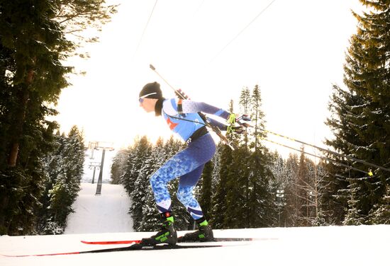 Russia Biathlon Commonwealth Cup Men Pursuit