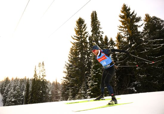 Russia Biathlon Commonwealth Cup Men Pursuit