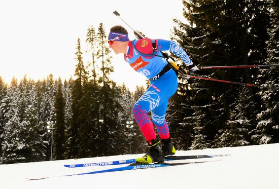 Russia Biathlon Commonwealth Cup Men Pursuit