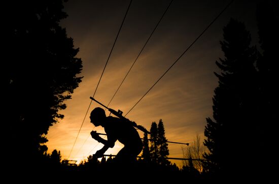 Russia Biathlon Commonwealth Cup Men Pursuit