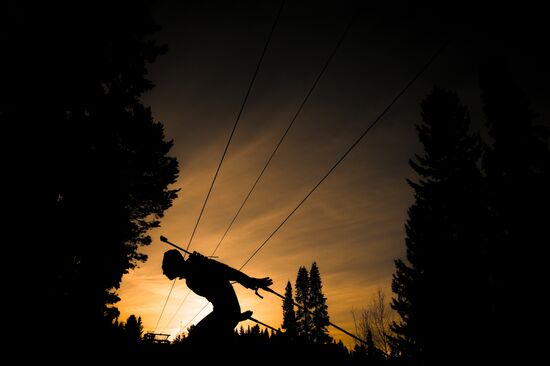 Russia Biathlon Commonwealth Cup Men Pursuit