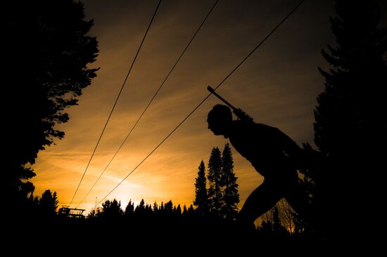 Russia Biathlon Commonwealth Cup Men Pursuit