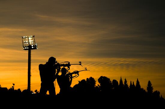 Russia Biathlon Commonwealth Cup Men Pursuit