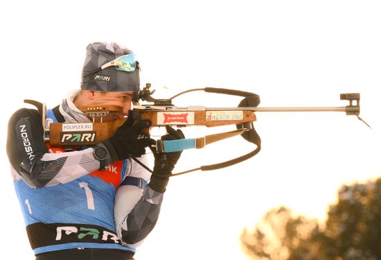 Russia Biathlon Commonwealth Cup Men Pursuit