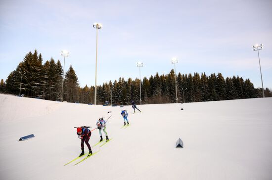 Russia Biathlon Commonwealth Cup Men Pursuit