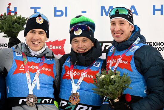 Russia Biathlon Commonwealth Cup Men Pursuit