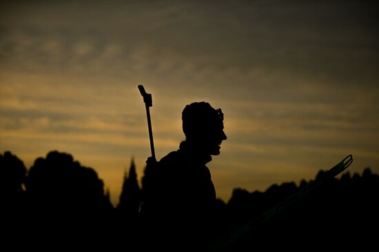 Russia Biathlon Commonwealth Cup Men Pursuit