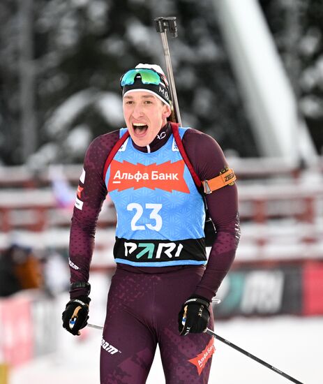 Russia Biathlon Commonwealth Cup Men Pursuit