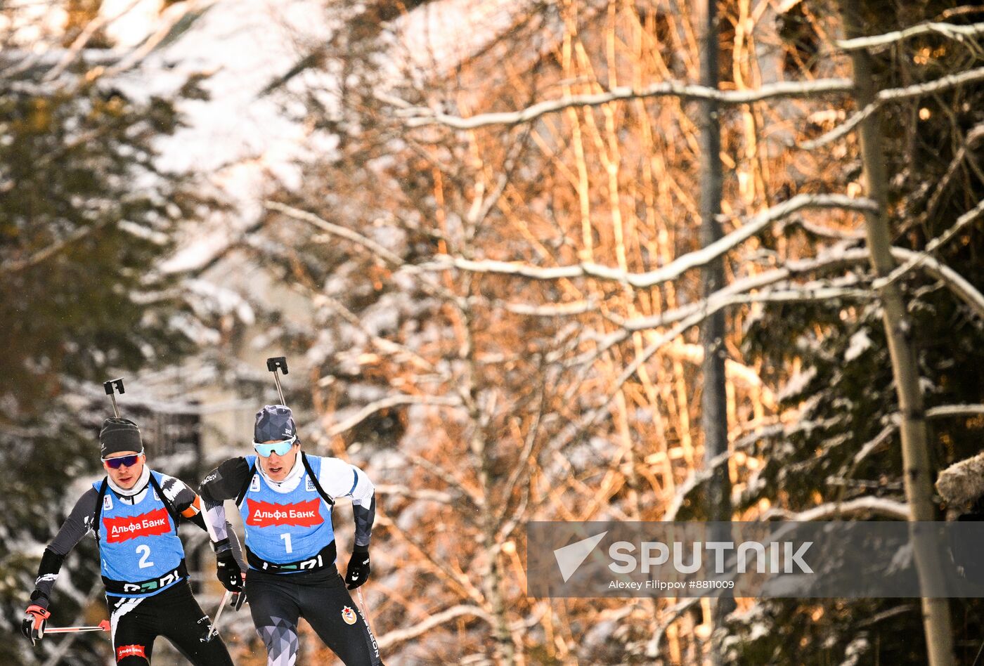 Russia Biathlon Commonwealth Cup Men Pursuit