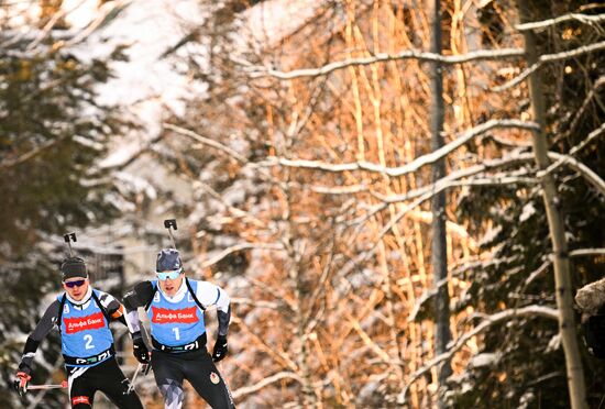 Russia Biathlon Commonwealth Cup Men Pursuit