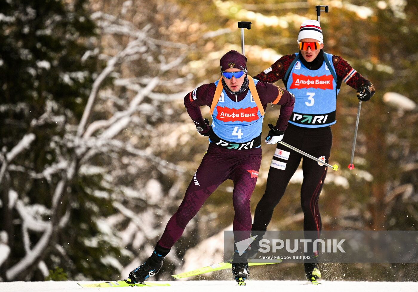 Russia Biathlon Commonwealth Cup Men Pursuit