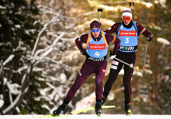 Russia Biathlon Commonwealth Cup Men Pursuit