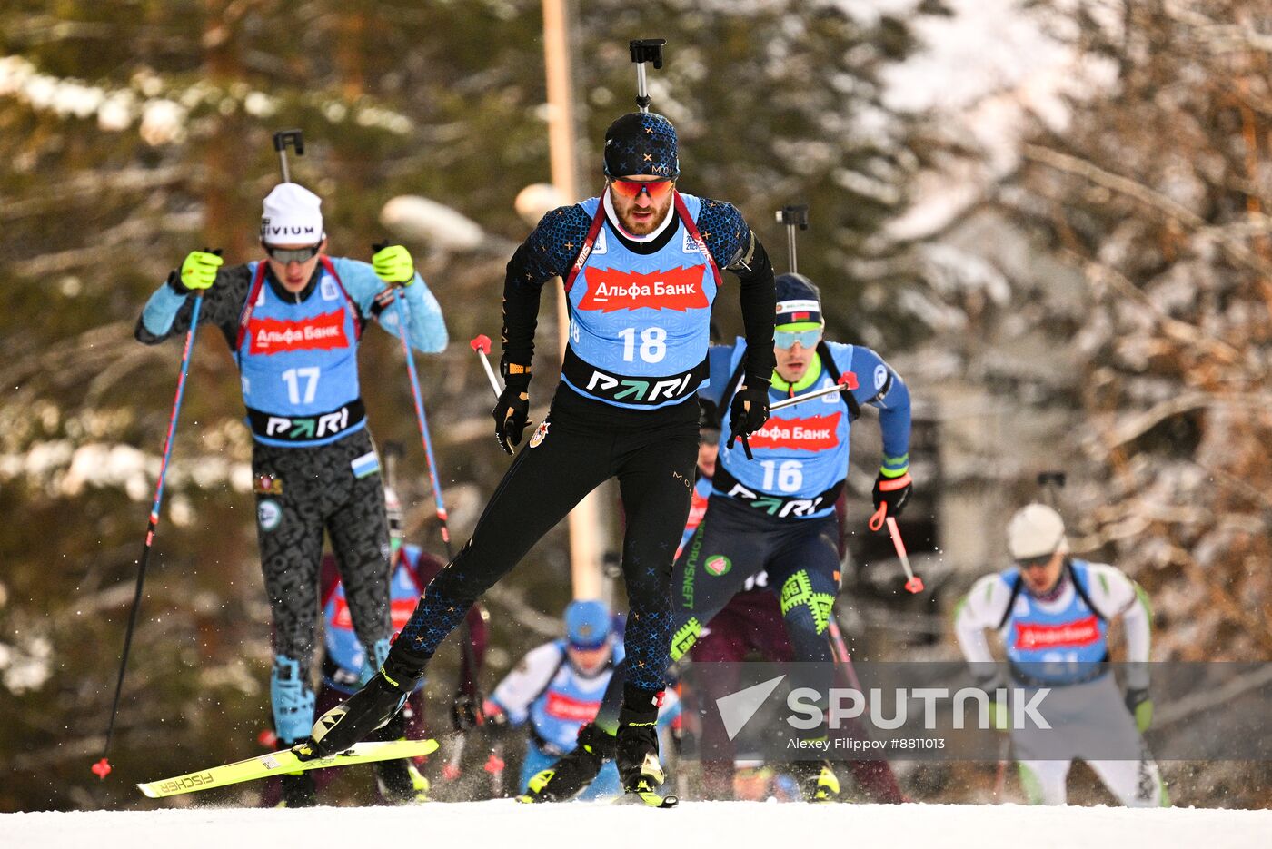 Russia Biathlon Commonwealth Cup Men Pursuit